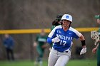 Softball vs Babson  Wheaton College Softball vs Babson College. - Photo by Keith Nordstrom : Wheaton, Softball, Babson, NEWMAC